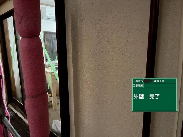 姫路市　外壁施工完了